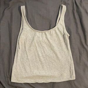 Brandy Melville small grey tank top